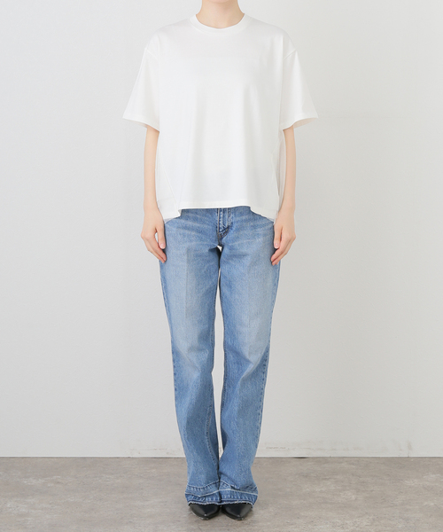 「MARECHAL TERRE」 半袖カットソー MEDIUM ベージュ レディース MARECHAL TERRE 「MARECHAL TERRE」 半袖カットソー MEDIUM