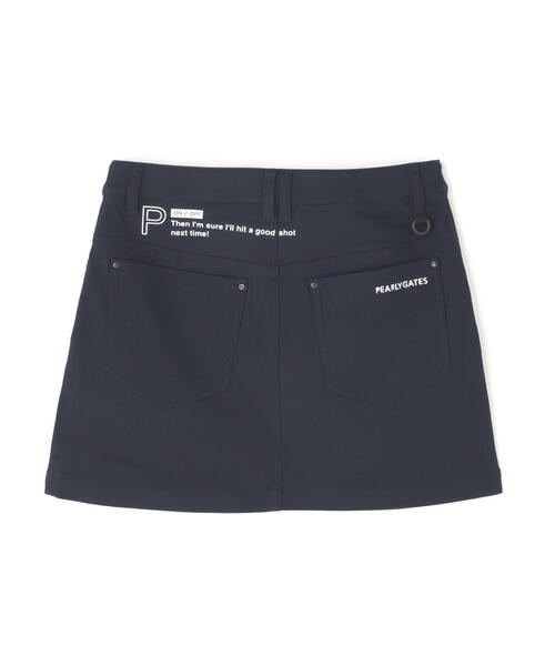 PEARLY GATES 黒 プリントロゴ スカート PEARLY GATES（パーリーゲイツ