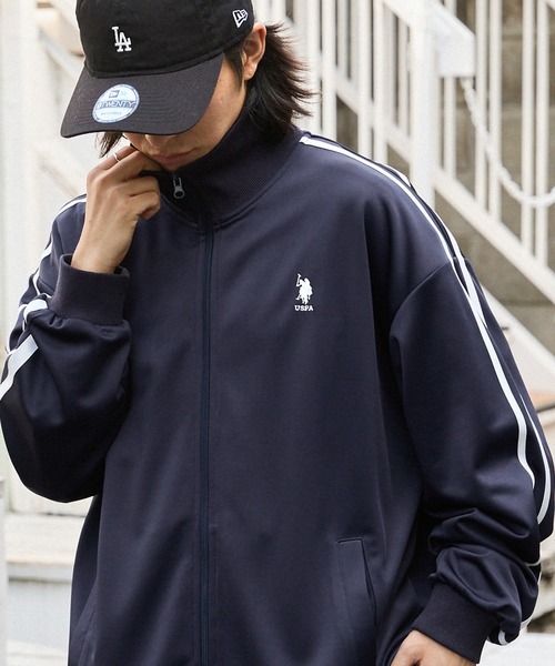 U.S. POLO ASSN. 「U.S. ASSN.」 ジップアップブルゾン M