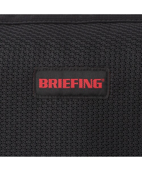 【BRIEFING/ブリーフィング】2点セット クッションカバー サテン 黒 選べるノベルティ付】 ブリーフィング BRIEFING スクエア