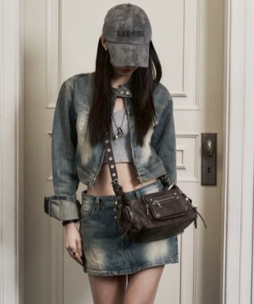 [BLACKPURPLE] MARCO バッグ★新作★人気★韓国ファッション★ BLACK PURPLE】Marco Bag（ショルダーバッグ）｜BLACKPURPLE