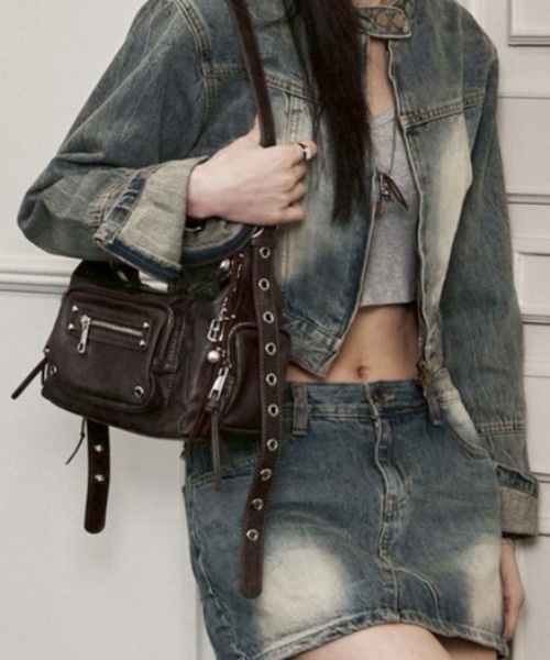 [BLACKPURPLE] MARCO バッグ★新作★人気★韓国ファッション★ BLACK PURPLE】Marco Bag（ショルダーバッグ）｜BLACKPURPLE