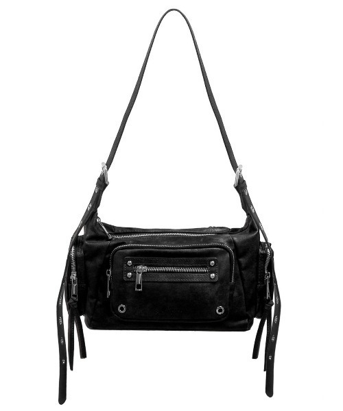 ショルダーバッグ・ポシェット ^BLACKPURPLE^ Codi keyring bag black BP24SSBAG02-BK 519O7C2QmxL.jpg