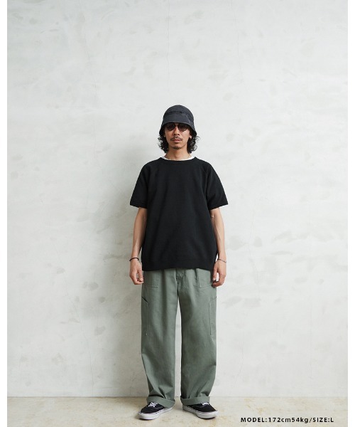 WAIPER.inc トレーナー スウェット WAIPER.inc WP1098 半袖スウェット 