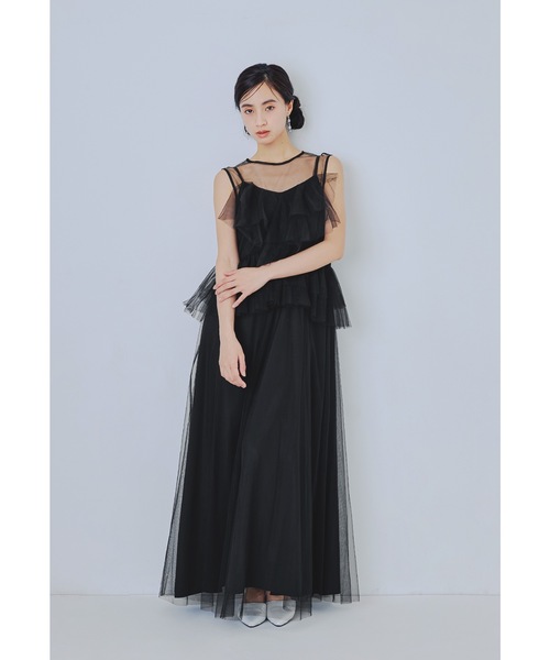 ★新品★ニアナ　フローリッシュブラウスドレス　結婚式　パーティー niana（ニアナ） パーティードレス ドレス フローリッシュブラウス