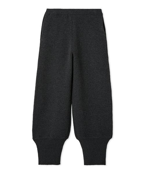 null.（ヌル） パンツ リブヘムニットパンツ レディース : ZOZOTOWN