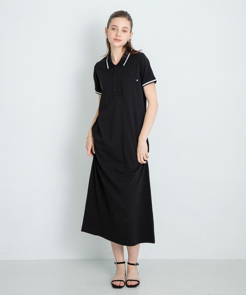 URBAN RESEARCH Sonny Label ワンピース 接触冷感カノコポロ