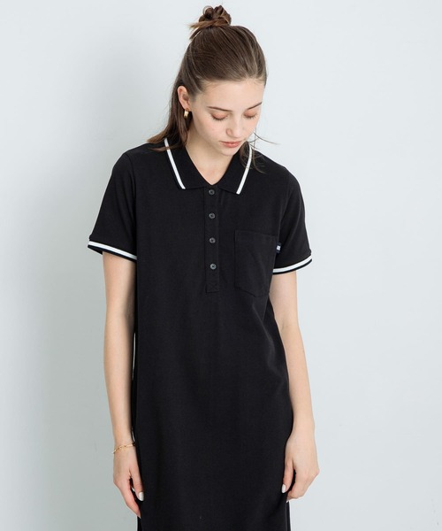 URBAN RESEARCH Sonny Label ワンピース 接触冷感カノコポロ