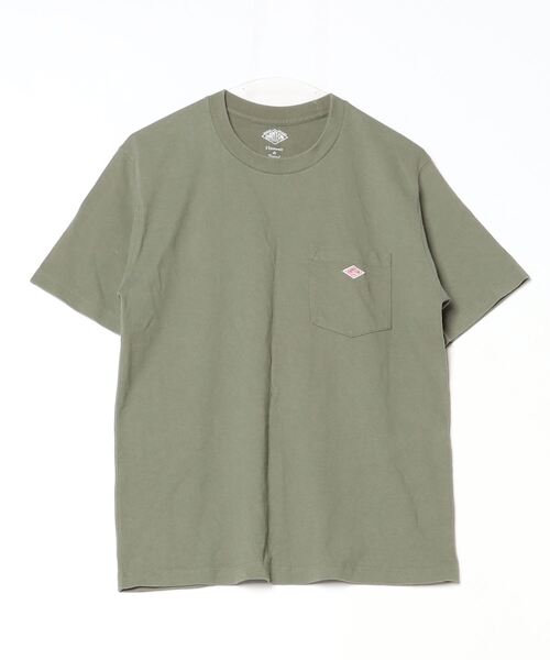 Danton 「DANTON」 半袖Tシャツ 38 グリーン系その他 レディース