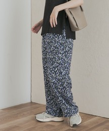 パンツ 「接触冷感/吸水速乾/イージーケア」フラワープリントドライタッチリラックスパンツ レディース｜ZOZOTOWN Yahoo!店