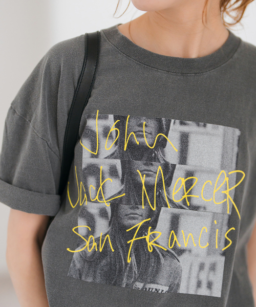 スピックアンドスパン　2025AW ジェイジェイマーサ　Tシャツ Spick＆Span tシャツ 「追加4」J.J.Mercer / ジェイジェイ