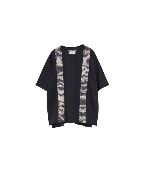 Rily 黒 Tシャツ NEWサルトリアーレドロップショルダーTシャツ M6241 ．000