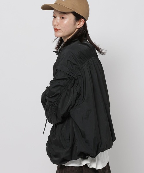 【新品】シャーリングリボンブルゾン niko and… ブルゾン アウター シャーリングリボンブルゾン