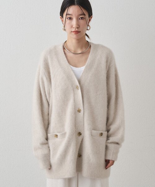 Loungedress ニット セーター FURカシミヤニットカーデ