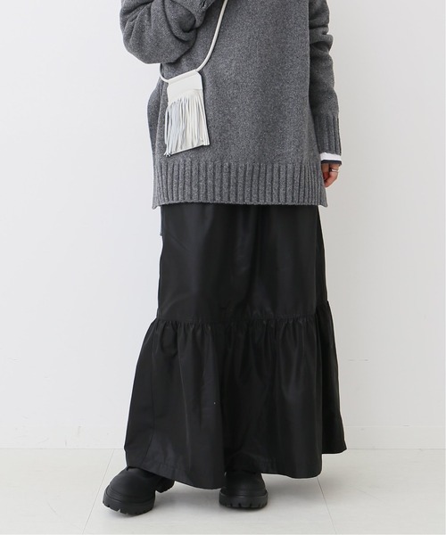 「Spick & Span」 ロングスカート 38 ベージュ レディース_画像2