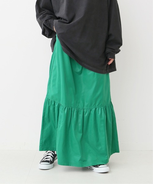 「Spick & Span」 ロングスカート 38 ベージュ レディース_画像3