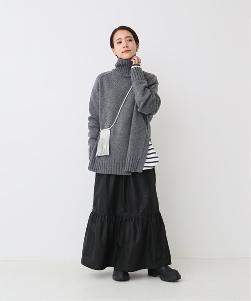 「Spick & Span」 ロングスカート 38 ベージュ レディース_画像4