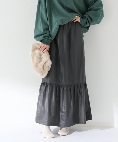 「Spick & Span」 ロングスカート 38 ベージュ レディース_画像10