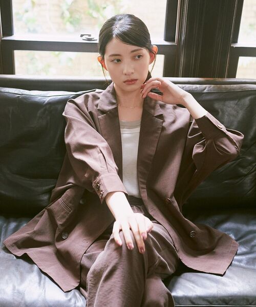 2025SS イエナ ウォッシャブル シアーポリ オーバー ジャケット 36