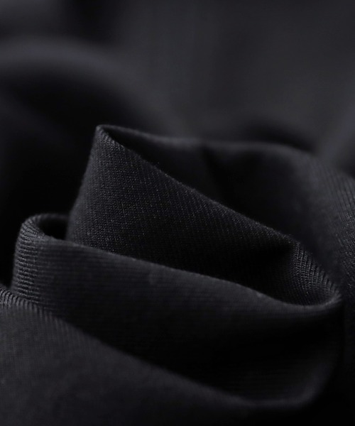 黒ゆったりボタン付スリーブ　ポリエステル100% F patterntorso antiqua 「antiqua」 「patterntorso」ベスト FREE ブラック