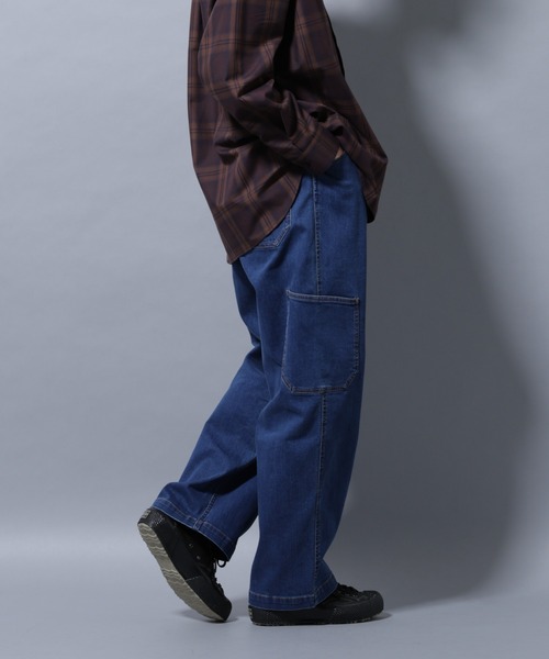 GRAMICCIダークブルー デニム Mサイズ GRAMICCI ジーンズ Gramicci/別注 CARGO DENIM PANT メンズ