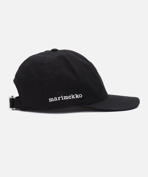 marimekko マリメッコ Krasta Solid キャップ 黒 marimekko（マリメッコ） キャップ 帽子 「kioski」Krasta Solid cap