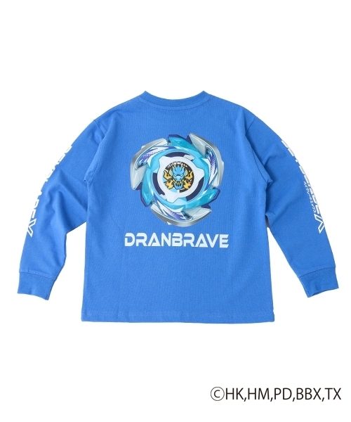 GLAZOS（グラソス） tシャツ 「SKIT0LY」「BEYBLADE X」プリント長袖T