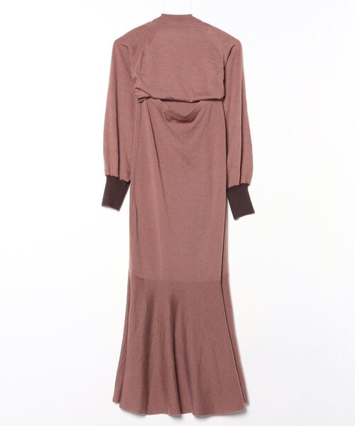 正規品　新品　Her lip to ワンピース　ブラウン　Mサイズ Her lip to ニットワンピース M ブラウン レディース : ZOZOTOWN Yahoo