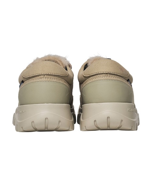 SHAKA（シャカ） デッキシューズ モカシン ファー付き チロル モック