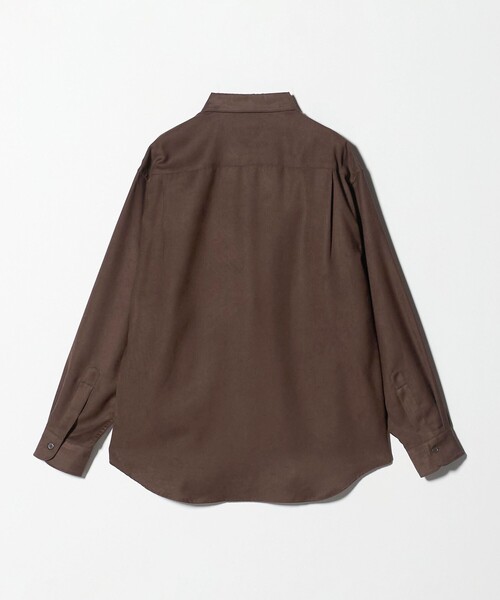 BEAUTY＆YOUTH UNITED ARROWS シャツ スエード タッチ レギュラー