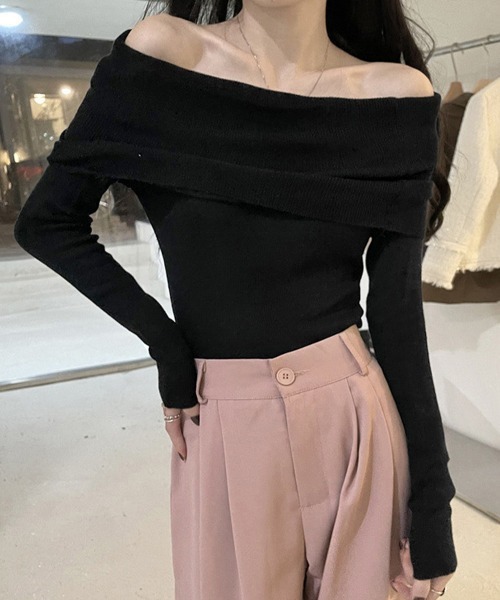 miniministore（ミニミニストア） ニット セーター ワイドオフ