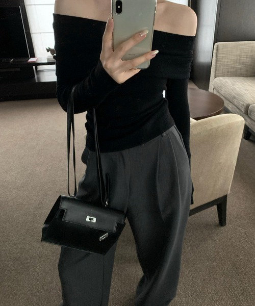 miniministore（ミニミニストア） ニット セーター ワイドオフ