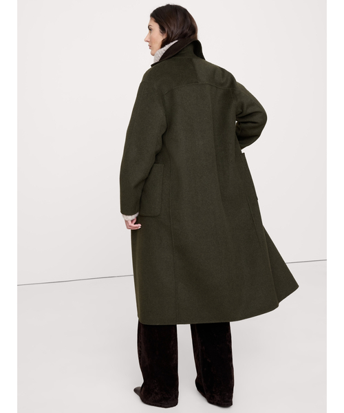 コート チェスターコート リバーシブル ダブルフェイス トップコート