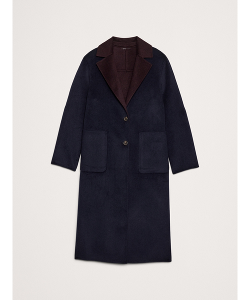 コート チェスターコート リバーシブル ダブルフェイス トップコート