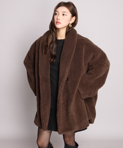 ダウンコート ダウンジャケット テディベアコート レディース