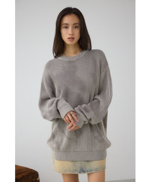 AZUL BY MOUSSY（アズールバイマウジー） セーター ニット シャドウ