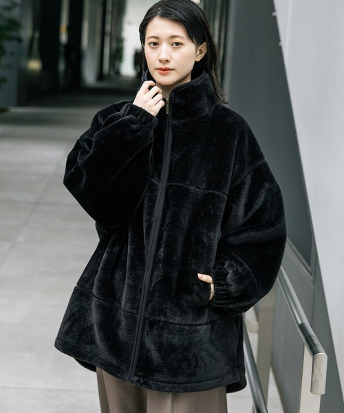 LAKOLE（ラコレ） ブルゾン アウター スタンドボアブルゾン / 496631