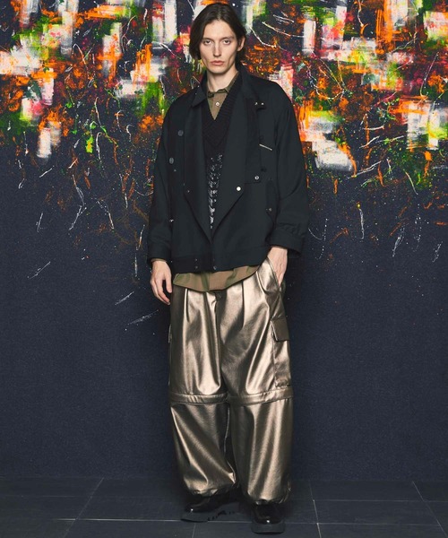 MAISON SPECIAL（メゾンスペシャル） 長袖シャツ 1 ブラック メンズ