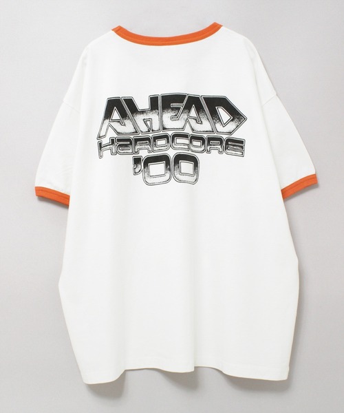 「RNA」 半袖Tシャツ MEDIUM ライトグレー レディース_画像5