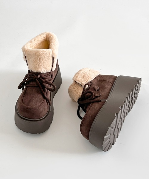 Shoes in Closet ブーツ 「初回予約完売カラー受付開始」厚底