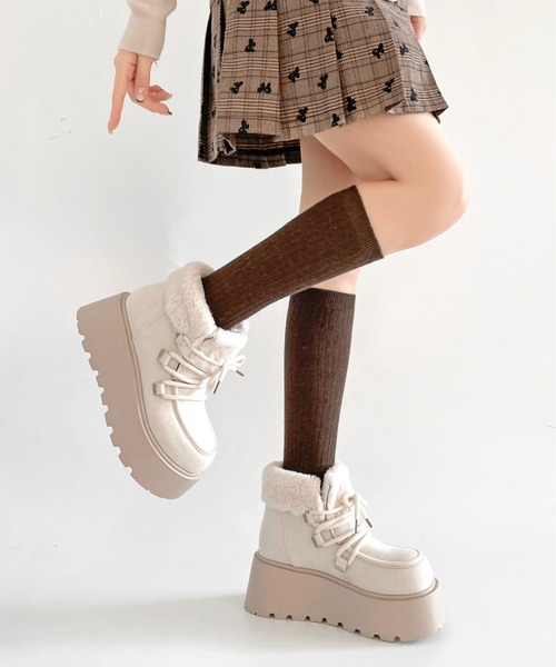 Shoes in Closet（シュークロ） ブーツ 「即納あり/一部予約受付」厚底