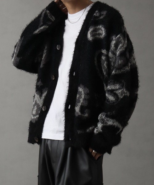 モヘアタッチスーパーシャギーカーディガン MOHAIR TOUCH SUPER SHAGGY CARDIGAN – CAMPHOR WOOD - OFFICIAL
