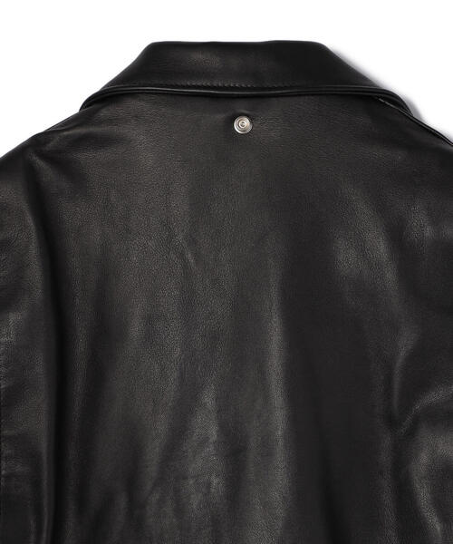 Schott N.Y.C（ショット） 「schott」 レザーブルゾン 38 ブラック