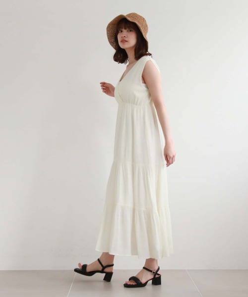 「archives」 サロペットスカート MEDIUM ブラック レディース_画像3