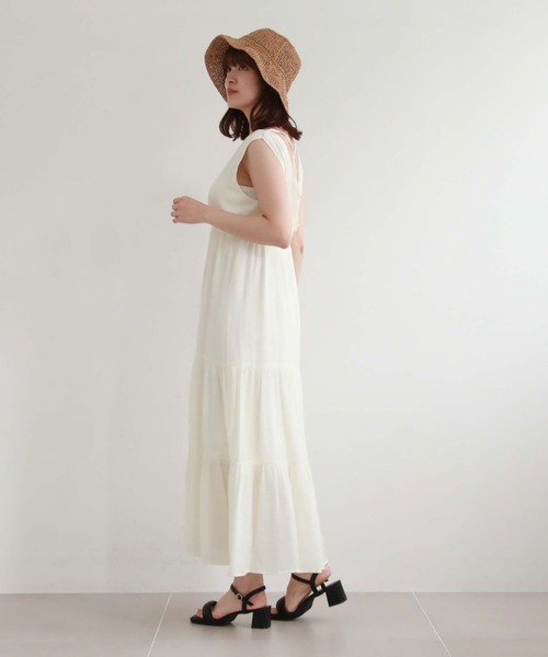 「archives」 サロペットスカート MEDIUM ブラック レディース_画像4