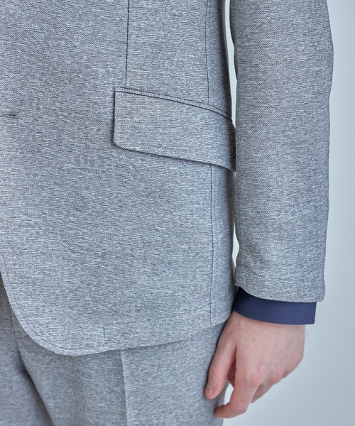 ジャケット テーラードジャケット 「ACTIVE TAILOR」カラミメッシュストレッチジャケット「軽量/通気性/ストレッチ」 メンズの画像