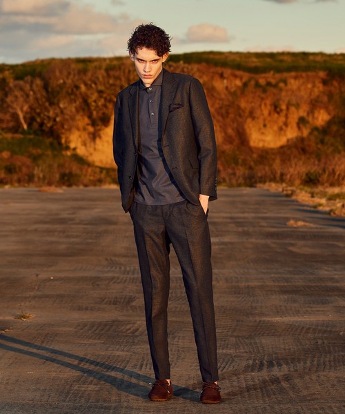 ジャケット テーラードジャケット 「ACTIVE TAILOR」カラミメッシュストレッチジャケット「軽量/通気性/ストレッチ」 メンズの画像