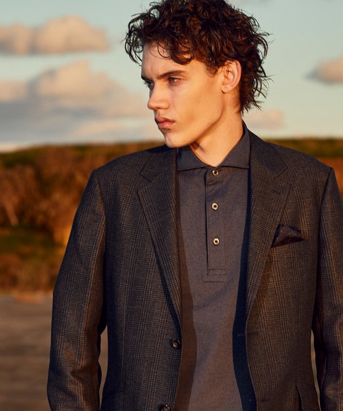 ジャケット テーラードジャケット 「ACTIVE TAILOR」カラミメッシュストレッチジャケット「軽量/通気性/ストレッチ」 メンズの画像