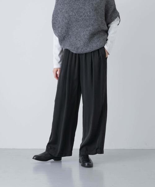 かぐれ パンツ キュプラウォッシュドパンツ レディース : ZOZOTOWN