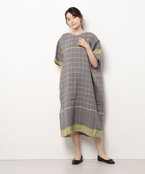 「nop de nod」 半袖ワンピース 3 ブラック レディース_画像4